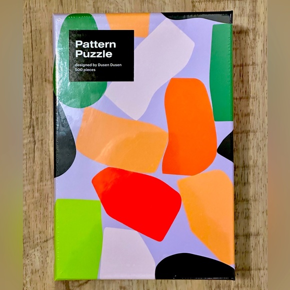 NWT Designer Pattern 500pc Puzzle Age 9+ - Picture 1 of 4